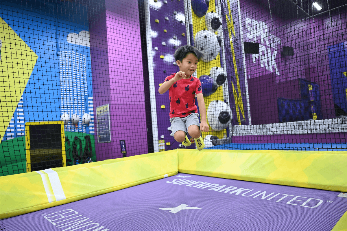 Kid's Trampoline SuperPark Singapore