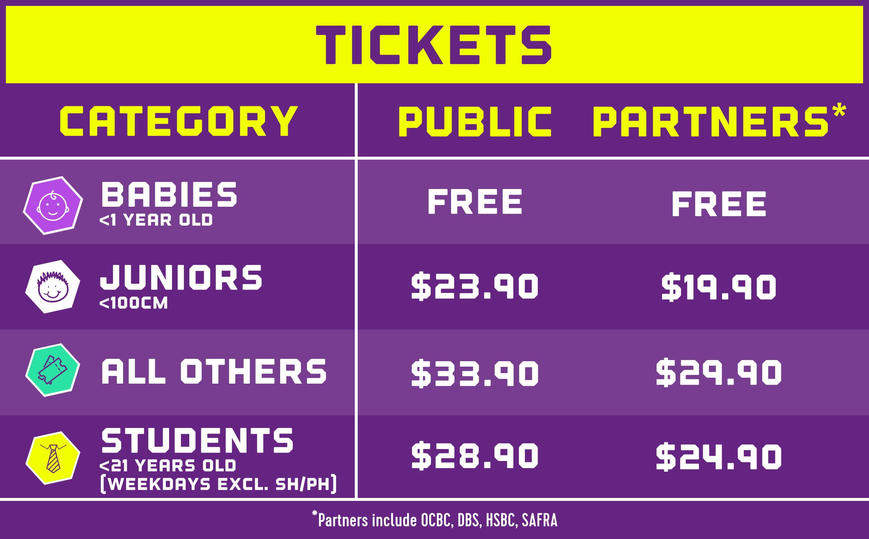 Ticketing Official SuperPark Singapore